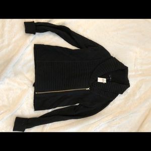 Gap zip cardigan